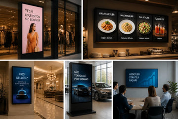 Digital Signage Ekran: 2026 Profesyonel Kullanım Rehberi